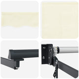 Electric Retractable Awning Cream and Anthracite 3 x 2.5 m 3420102