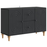 TV Cabinet with Drawer Black 89 x 34.5 x 60 cm Engineered Wood 894196
