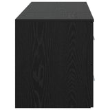 Bathroom Furniture Set 2 pcs Black Oak Engineered Wood 3404017