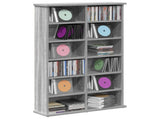 CD Cabinet Grey Sonoma 60 x 17 x 92 cm Engineered Wood 8012740