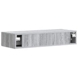 Wall-Mounted Side Table Grey Sonoma 87.5 x 34.5 x 17 cm 899011