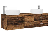 Bathroom Furniture Set 3 pcs Old Wood 49.5 x 44.5 x 66 cm 3405937