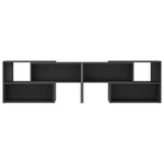 TV Cabinet Grey 149x30x52 cm Engineered Wood 808361