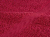 Premium Sauna Towels SOLUND 10 pcs Red 80x200 cm 600 gsm 137412