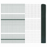 Fence and Post Green 1 x 100 m Steel 3336544