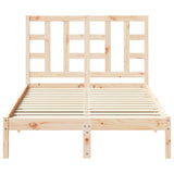 Bed Frame without Mattress 120x200 cm Solid Wood 3105400