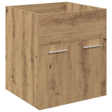 Sink Cabinet with Built-in Basin and Faucet Artisan Oak 3328906