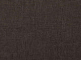 Massage Chair Dark Brown Fabric 348521