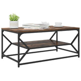 Coffee Table Smoked Oak 90 x 50 x 40 cm 868233