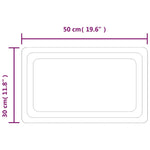 LED Bathroom Mirror 50x30 cm 151780