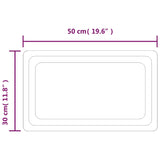LED Bathroom Mirror 50x30 cm 151780