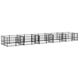 Outdoor Dog Kennel Steel 18,77 m 3124667