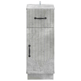 Bathroom Storage Cainet HOORN Concrete Grey 30 x 31 x 77 cm 897268