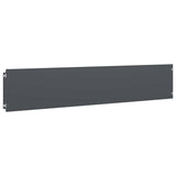 Lawn Edgings 10 pcs Anthracite 20x103 cm Cold-rolled Steel 860156