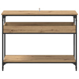 Console Table Artisan oak 100 x 29 x 75 cm Engineered wood 883523