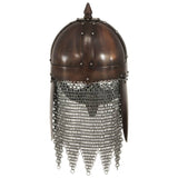Viking Warrior Helmet Antique Replica LARP Copper Steel 286224