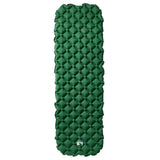 Inflating Camping Mattress 1-Person Green 190x58x6 cm 4007116