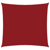 Sunshade Sail Oxford Fabric Square 3.6x3.6 m Red 135633