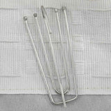 ZNTS Linen-Look Blackout Curtains with Hooks 2 pcs Beige 140x245 cm 321214