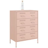 Sideboard Pink 68x39x89 cm Steel 842983