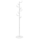 Coat Stand White 183 cm Powder-coated Iron 377106
