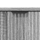 Bathroom Sink Cabinet with Door Grey Sonoma 60.5 x 33.5 x 61 cm 883420