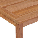 5 Piece Garden Dining Set Solid Wood Teak 3157173