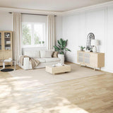 Shaggy Rug Cream White 240x340 cm Polyester 353833