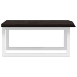 Basin Shelf Wall Mounted Steel and Solid Wood Oak 3302616