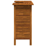 Bar Table 110x50x105 cm Solid Acacia Wood 44007
