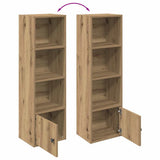 Bookcase Artisan Oak 31x24x102 cm Engineered Wood 860345