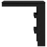 Wall Bar Table Black Oak 102 x 45 x 103.5 cm Engineered Wood 862748