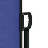 Retractable Side Awning Blue 180x1000 cm 4004746