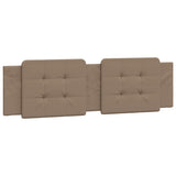 Bed Frame without Mattress "Zadar" Cappuccino 180x200 cm Super King Faux Leather 3208202