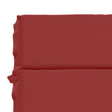 Sunlounger Cushion GEMERT 100% Polyester Wine Red 948528