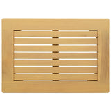 Coffee Table Light Acacia 50 x 35 x 36 cm Solid Acacia Wood 42026782