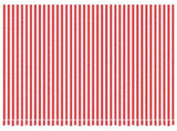 Replacement Fabric for Awning Red and White Stripe 4x3.5 m 367717