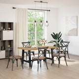 Dining Table NOAIN A-Shaped Legs 160x90x75 cm Solid Wood Pine 4100042