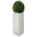 Garden Planters 2 pcs Triangular 40x34.5x75 cm Stainless Steel 851166