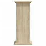 ZNTS Plant Stand Sonoma Oak 33x33x80 cm Engineered Wood 852971