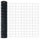 Welded Wire Fence with Concrete Base 25 x 1.2 m 3350955