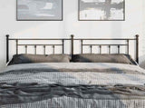 Metal Replace Headboard Black 180 cm 353573