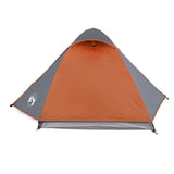 Camping Tent Dome 2-Person Orange Waterproof 94325