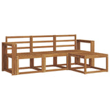 Outdoor Sofa Set 4 pcs Natural 3366222