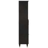 Bathroom Cabinet 38x33x160 cm Solid Wood Mango 358342