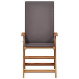 Garden Chair 6 pcs Brown and Grey 57 x 71.5 x 104 cm 3375767