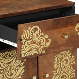 Bedside Cabinet with Door Honey Brown 50 x 33 x 60 cm 4018747