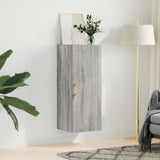 Wall Mounted Cabinet Grey Sonoma 34.5x34x90 cm 828850