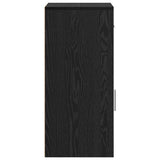 Sideboard with Drawer Black Oak 38 x 34 x 75 cm 869547