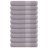 Sauna Towels "FROGN" 10 pcs Grey 80x200 cm 360 gsm 136841